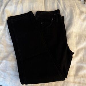 Vintage Wrangler Black Straight Jeans